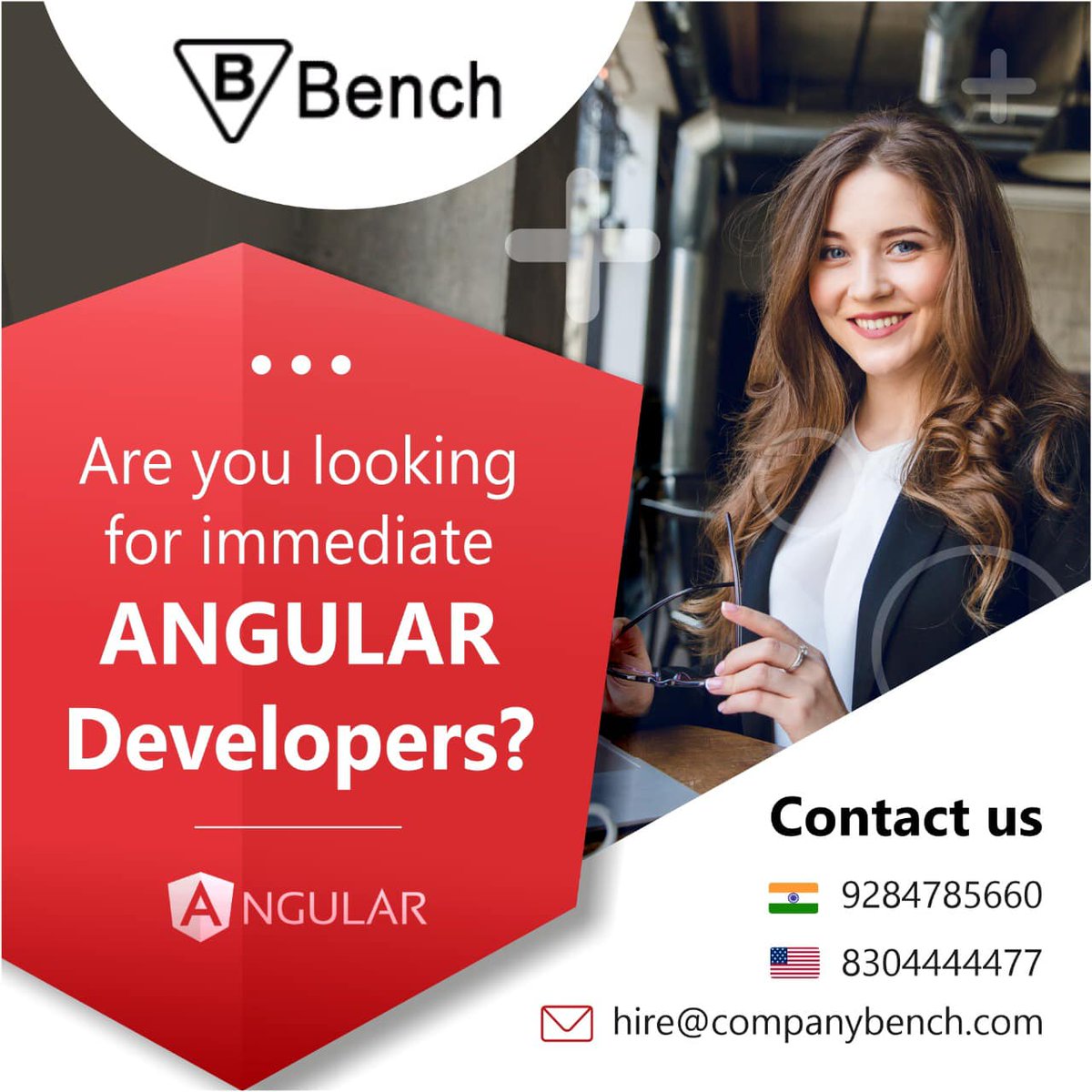 company_bench's tweet image. Are you looking for Dedicated Angular Developers?
Improve your digital footprints with responsive, scalable, and customer-friendly website for your business. 
Hire Bench: bit.ly/3AHTnbn 
#HireBenchResources #HireAngularDevelopers  #CompanyBench