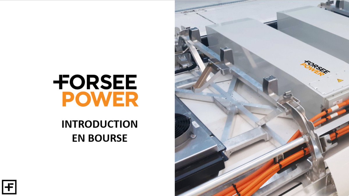 DirectDirigeant's tweet image. Souscrivez à @ForseePower, un expert mondial des systèmes de batteries intelligents pour les véhicules éclectiques 100% batteries et à #hydrogène

Plus d&apos;infos 👉 forseepower-finance.com

#IPO #IntroductionEnBourse #ForseePower