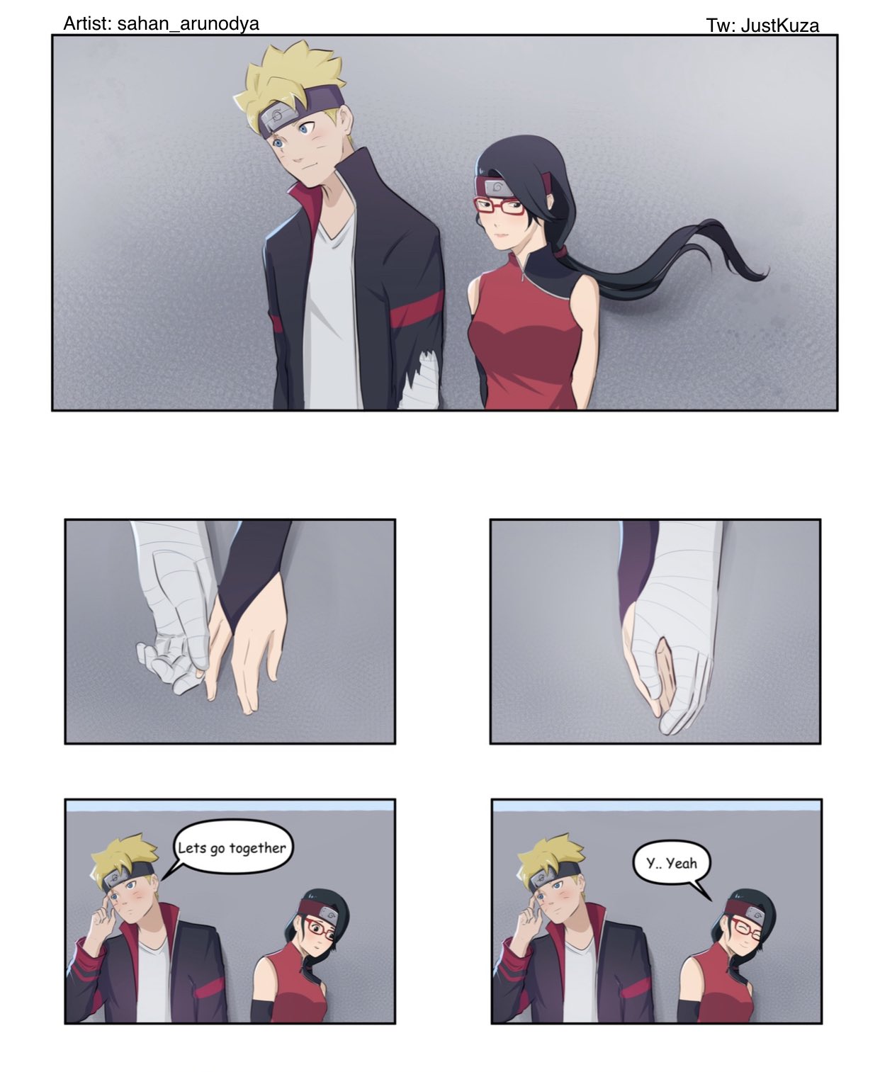 Justkuza Paid Them Boruto And Sarada Borusara Boruto Borutoxsarada Sarada T Co Jk70ftfi8z Twitter