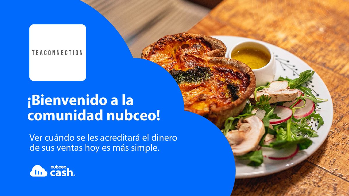nubceo_oficial's tweet photo. ¡Bienvenido a nuestra comunidad Tea Connection! 👋🏻
Gracias por confiar en nubceo cash para que los ayude a llevar las finanzas de su negocio y franquicias de forma más eficiente.
Hacé como Tea Connection y descargá nubceo cash para tu negocio. 📲
#teaconnection #finanzas https://t.co/zhxNGFZvd7