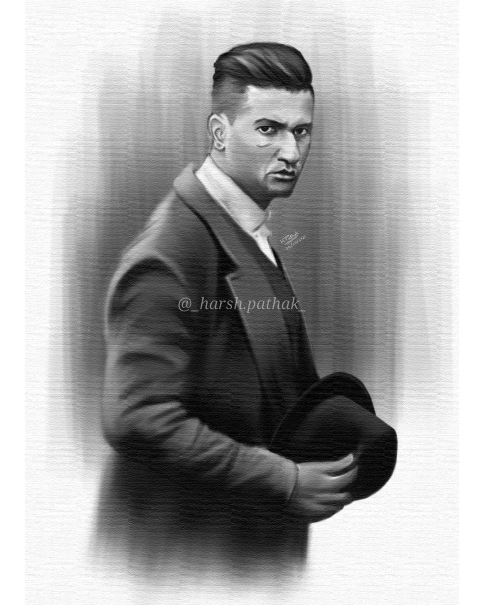 HarshPathakArt's tweet photo. Digital Painting of Vicky Kaushal as Sardar Udham ❤️ If you haven't watched the Film yet pls do watch it 🙌
My first digital painting done in photoshop 😊

#VickyKaushal
#SardarUdhamSingh

@vickykaushal09
@PrimeVideoIN https://t.co/3bDPMC49Ma