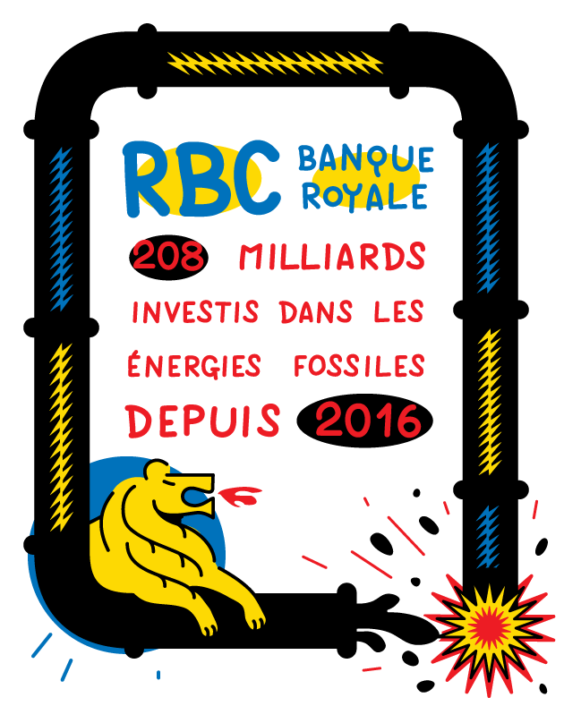 XRebellionMTL's tweet photo. Le président d'@RBC, Dave McKay, est un gros menteur 🤥🤥🤥. Il signe articles et pubs pr faire croire que sa banque est verte. 

C faux 🤥

@RBC @rbcgamnews @RBCwealth @rbccm sont les pires pour le financement des catastrophes climatiques.

#RBCIsKillingMe
#DefundClimateChaos https://t.co/hRy3ecKXUd