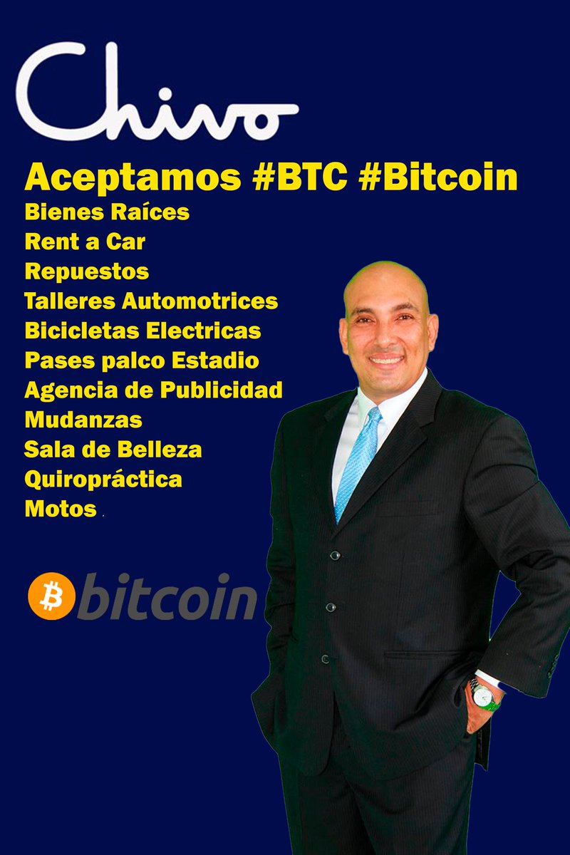 Servicios y productos que puedes pagar con #Bitcoin llamanos al 78940900