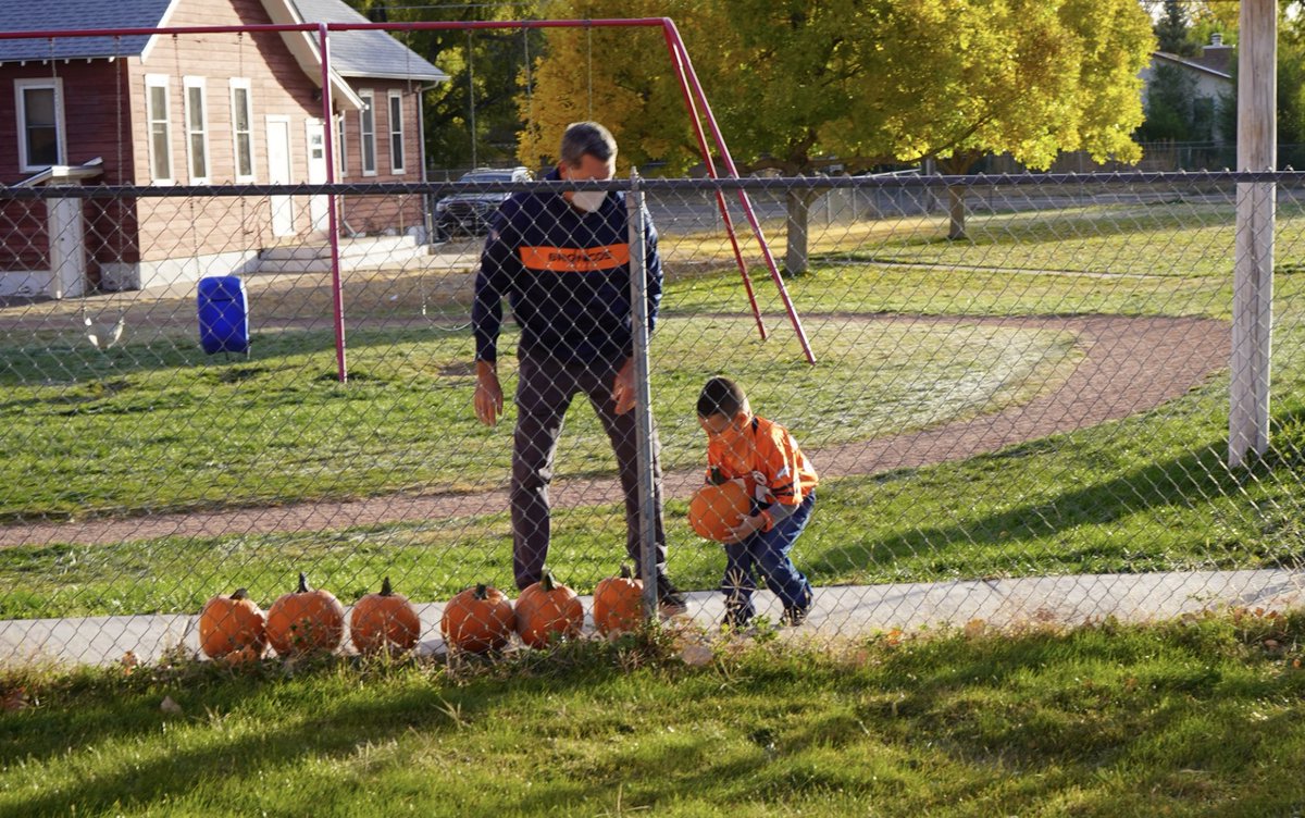 Thanks to Hirakata Farms for donation of 350 pumpkins to our D70 preschool and life skills programs.