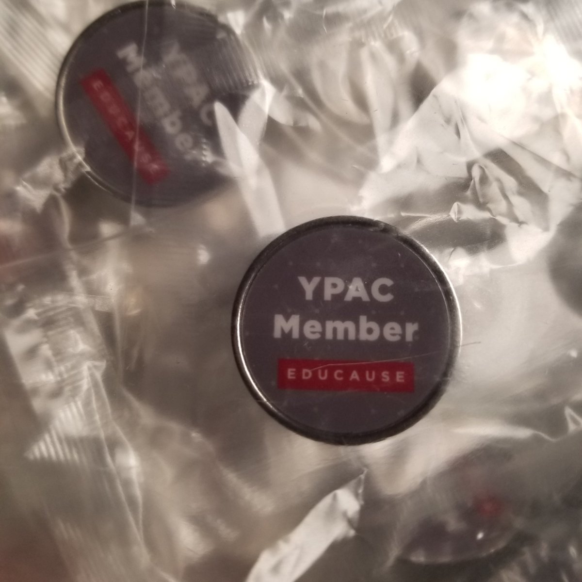 Very excited! Your #EDU21 #EDUCAUSEypac pins are here in Philly! <a href="/TonyaEdtech/">Tonya Bennett ⭐</a> @EducauseYPAC