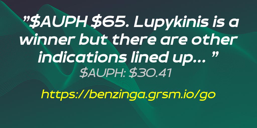 IamLoveable_'s tweet image. $AUPH $65. Lupykinis is a winner but there are other indications lined up... 📣

#Bullish #AUPH