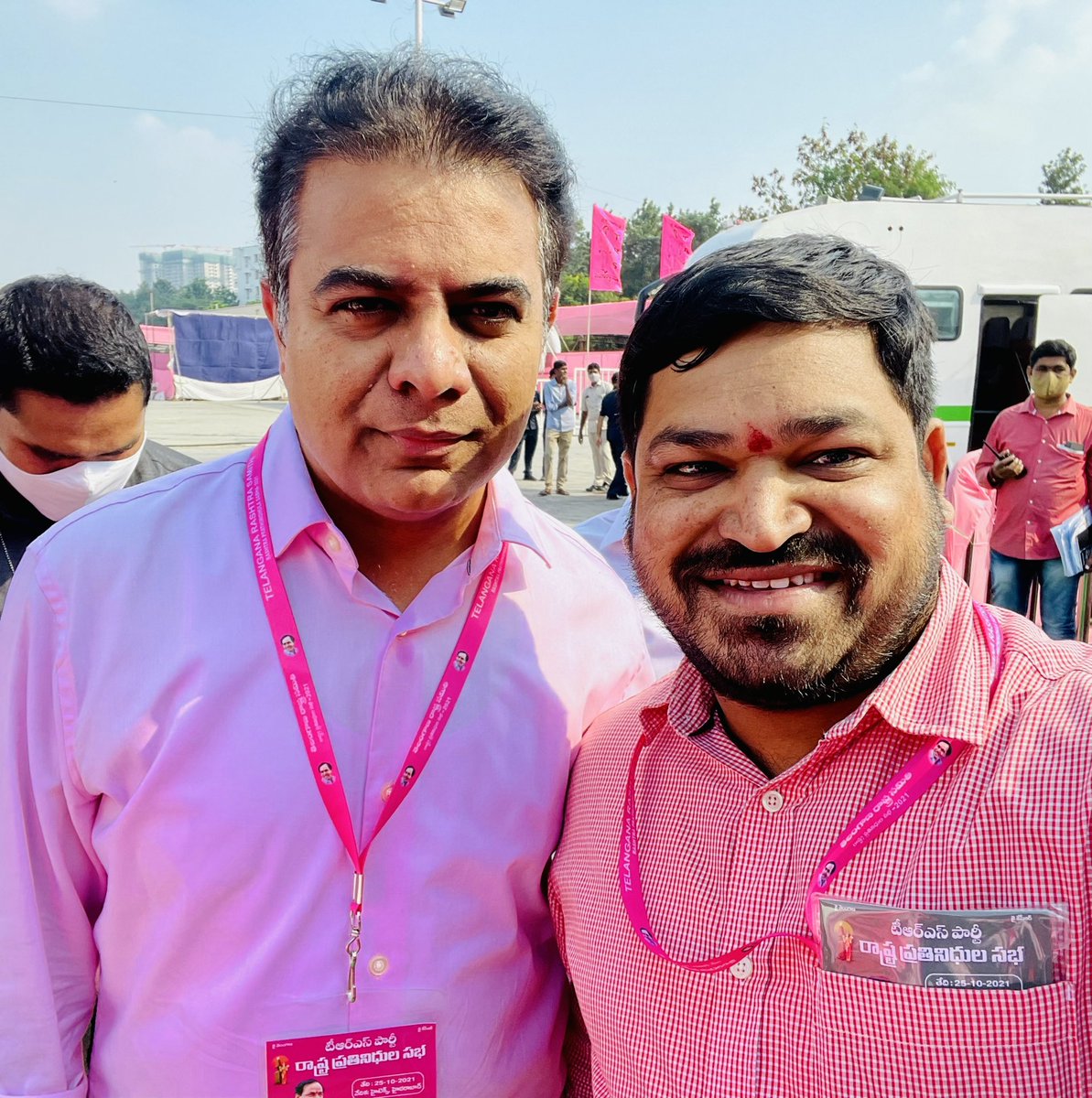 AbhilashBRS's tweet photo. #20yearsofTRSparty plenary celebrations at #Hitex today👍👍

@KTRTRS @trspartyonline https://t.co/FQj2A6l4hA