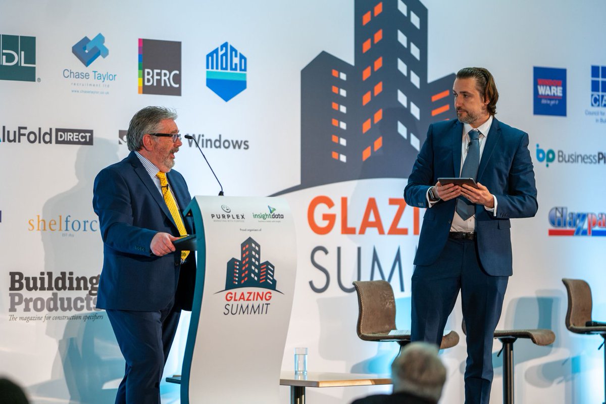 SamCrossPurplex's tweet image. Really enjoyed hosting the @GlazingSummit on Thursday. Thanks to all our sponsors, speakers &amp;amp; delegates for taking time out of their hectic schedules to join us. Lots of excellent debates with some really useful information to take away #GS21