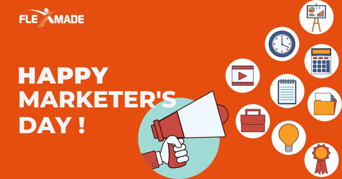 Happy Marketer's Day!🥳

Congratulations to all marketing managers on their professional day! We wish you the right strategy, goals, creative ideas, and accurate hits.

#marketing #marketer #flexmade_marketing_team #marketer_day