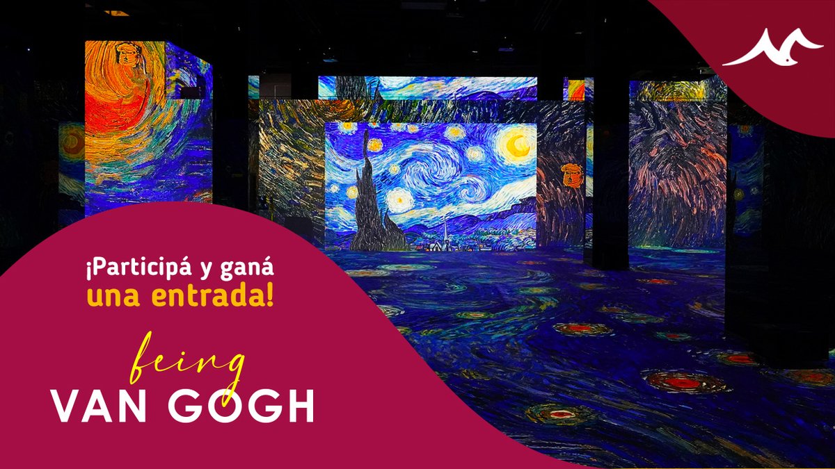 mvdshopping's tweet photo. Te invitamos a conocer #BeingVanGogh, ¡por primera vez en Uruguay! 🎨 🇺🇾
Danos RT y ganate una entrada para vos ✨ 
El viernes 29/10 anunciaremos a las 5 personas ganadoras 🙋 🙋‍♀️
*Válido para participar hasta el 29/10 inclusive*
#MontevideoShoppingSiempre https://t.co/hscWgzgL5j