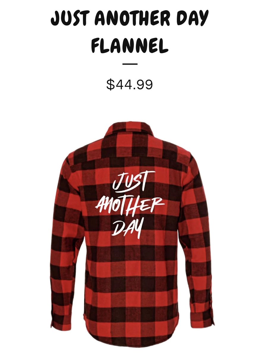 OfficialJADInc's tweet photo. Flannels are now available on our website. Click that link in our bio and check them out. https://t.co/QnzimyrJ4n