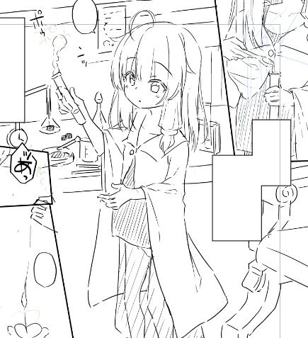 すけべぶっくの日常パート描くの好き 