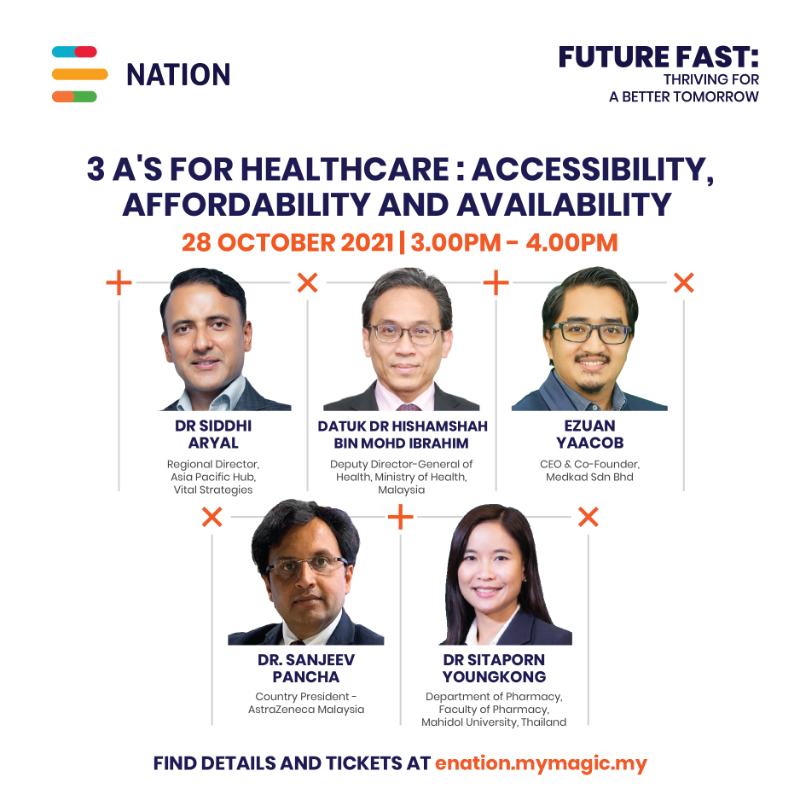 VitalStrat's tweet photo. Register now to join Dr. @SiddhiAryal, @VitalStrat for a discussion on the importance of technology in improving health care accessibility, affordability, and availability. @mymagic_my https://t.co/l16kZUmkxT
Oct. 28, 3pm MYT / 7am GMT.
#FutureFast #SpeakforChange