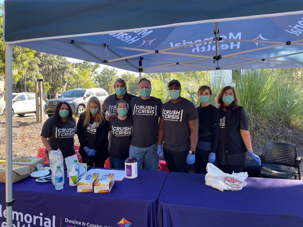 To combat the opioid epidemic, HCA Healthcare partnered with local law enforcement in support of the <a href="/DEAHQ/">DEA HQ</a> National Prescription Drug Take Back Day on Oct. 23. Thank you to local law enforcement agencies and our communities for your support. Together, we helped #CrushTheCrisis.