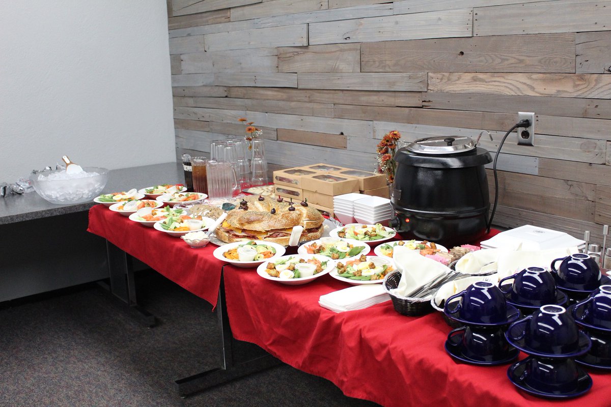 Ms. Parks' Culinary class served up yummy food for the Student Services Leaders. <a href="/hasd_district/">Hempfield Area SD</a> 
#cwctc #meeting <a href="/FSDFrazier/">Frazier School District</a> 
#Tech4All #food #yummy #Culinary #StudentServices