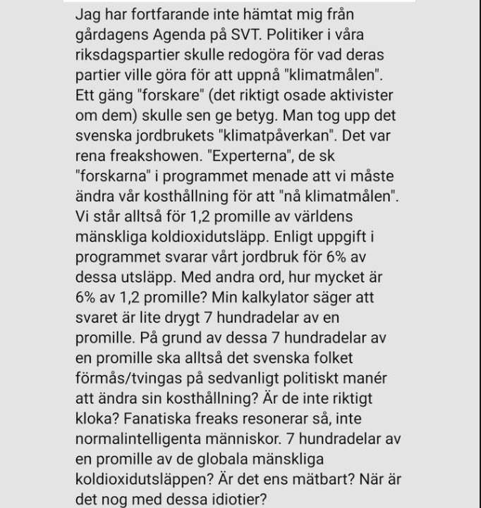 lidingohulken's tweet photo. Vet inte vem som skrivit det, men jag tycker att den här är så jävla träffsäker att den är värd ett varv till här på twitter.
Snacka om att det har spårat ur!
Vilka stollar! https://t.co/DcNG6WBhRP