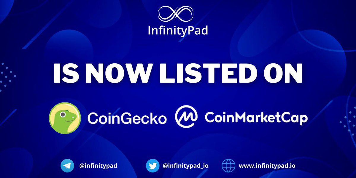 metafoxhq's tweet photo. We got 2 good news ! $INFP now listed on both #CoinGecko and #CoinMarketCap within 12 hours of listing ! 5000+ holders and 20x coming soon
 
🔥https://t.co/AuHnbZMxIt

🔥🔥https://t.co/qQaYiU1SmJ https://t.co/Wun60ZfVTp