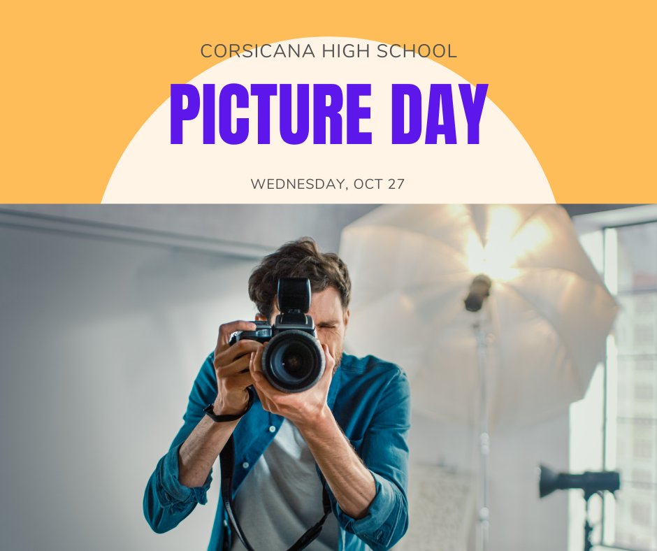 CorsicanaHighSchool (@corsicanahigh) on Twitter photo Everyone bring your smiles to picture day this Wednesday, Oct. 27! Questions can be directed to Jonathan Dixon - jdixon@cisd.org Everyone bring your smiles to picture day this Wednesday, Oct. 27! Questions can be directed to Jonathan Dixon - jdixon@cisd.org