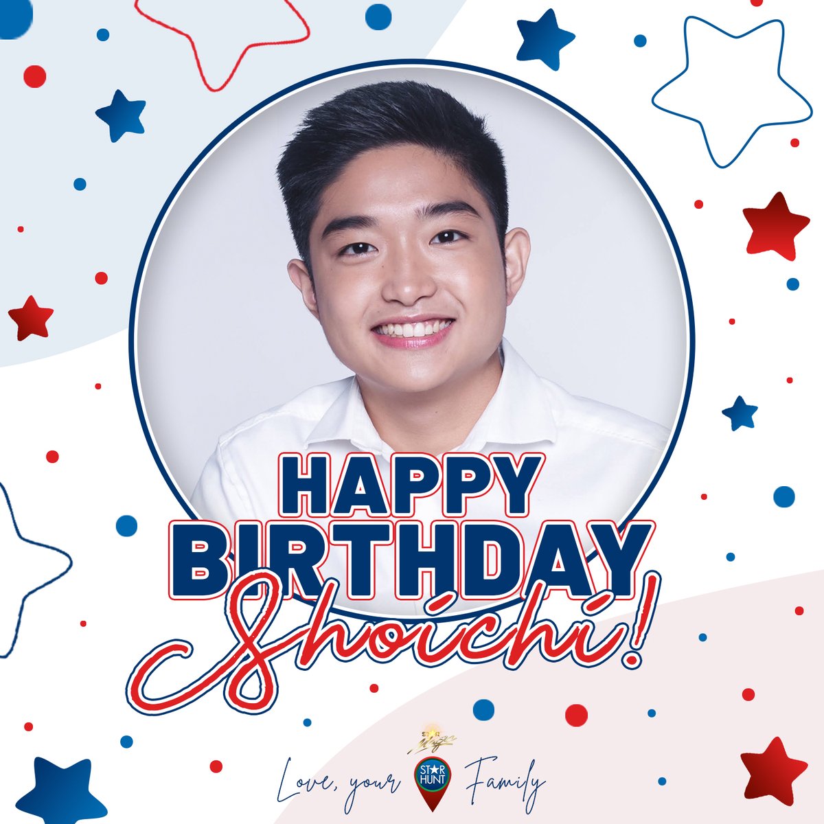 starhuntabscbn's tweet photo. Happy Birthday, @Shoichi_Oka1026!🎂🎉 May all your wishes come true!✨ Enjoy your day and always keep on shining!

Love, your Star Hunt family ❤️ https://t.co/GlCTCuFqji