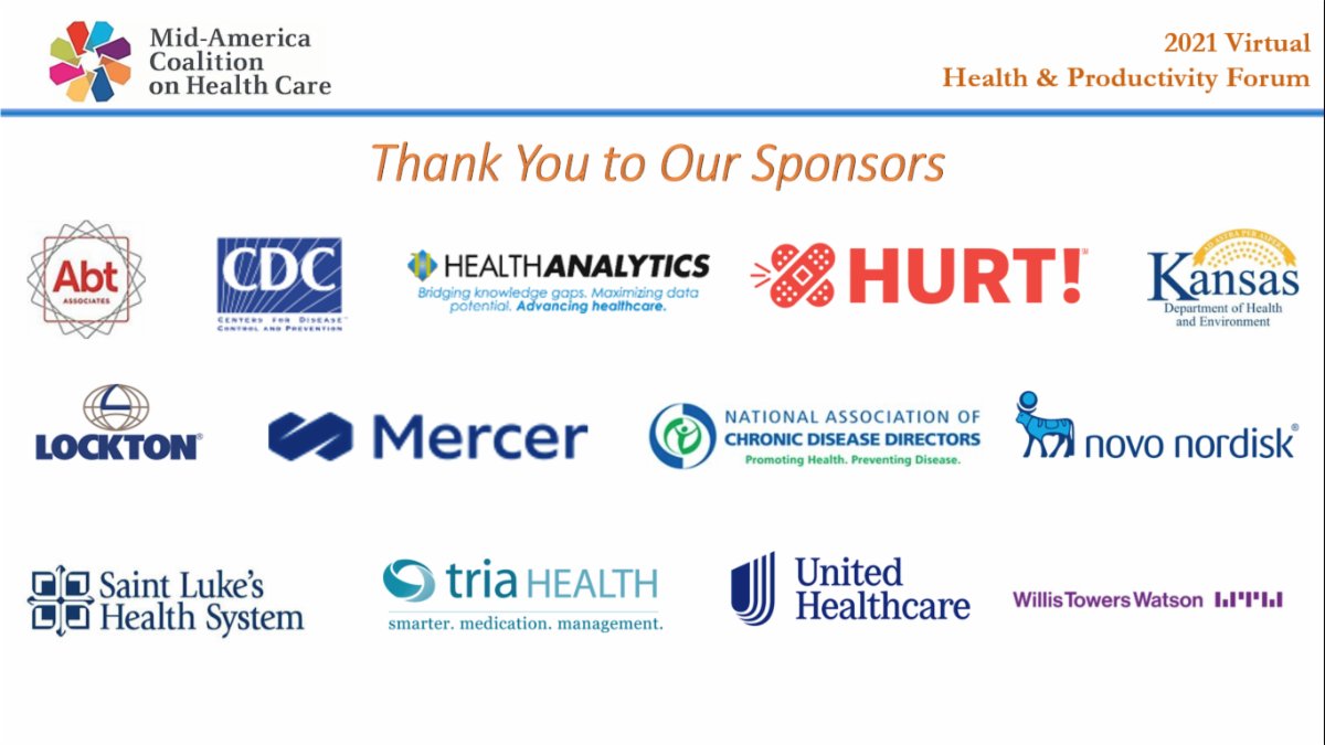 MidAmHealth's tweet photo. LAST WEEK TO REGISTER for MACHC's 9th Annual Health &amp; Productivity Forum! JOIN US! 
https://t.co/9nkxEzcYgF https://t.co/l8E5b1EnwE