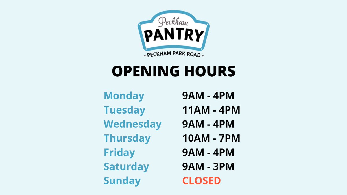 Peckham Pantry tweet media