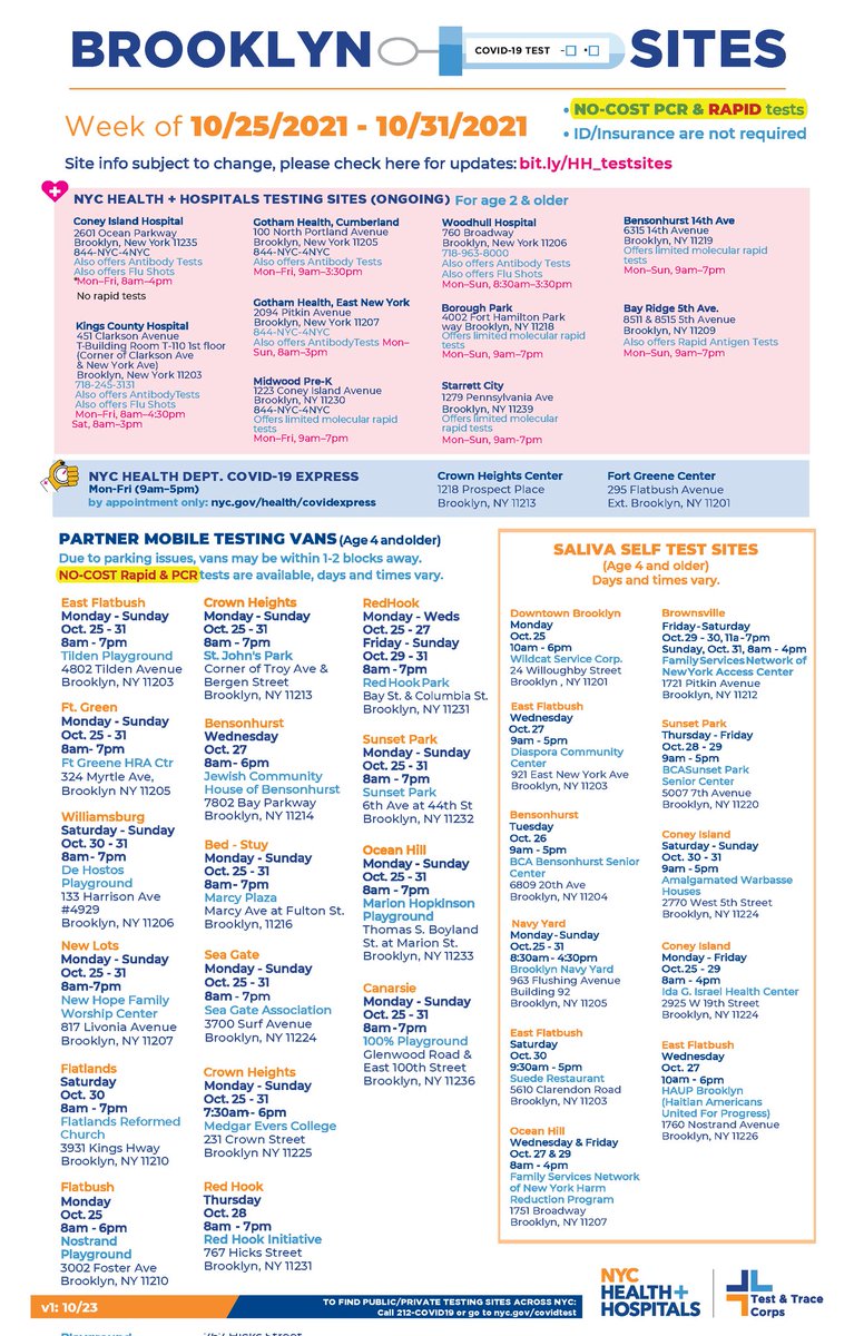 SenatorMyrie's tweet photo. ๐ YOU HAVE BEEN SELECTED ๐
... for a FREE, WALK-UP, NO STRINGS ATTACHED COVID TEST!
All week long, all over our district.
Rapid tests! PCR tests! Even antibody tests + flu shots! No questions asked, no ID needed. 100% free.
Join the #SwabMob today and get tested, Brooklyn! https://t.co/e4UJkZhpfW