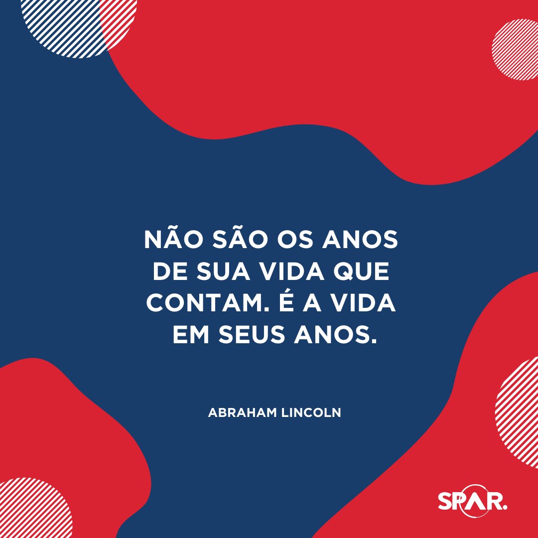 sparnet's tweet photo. "Não são os anos de sua vida que contam. É a vida em seus anos."

#marketingdigital #pme #SP #alphaville #socialmedia #videomaker #digital #mkt |https://t.co/mWhvmLCvwU 🚀🚀🚀 https://t.co/i5XEFtMtn2