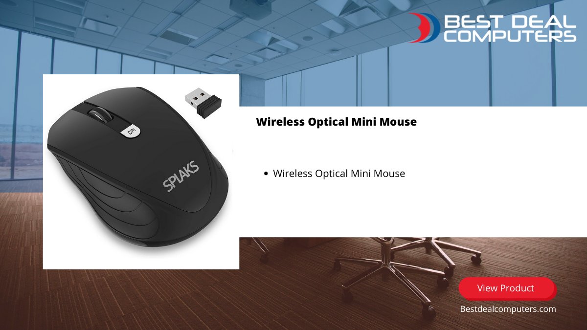 Wireless Optical Mini Mouse
bit.ly/3zvew96

#bdc #pc #mouse #cpu #optical #windows