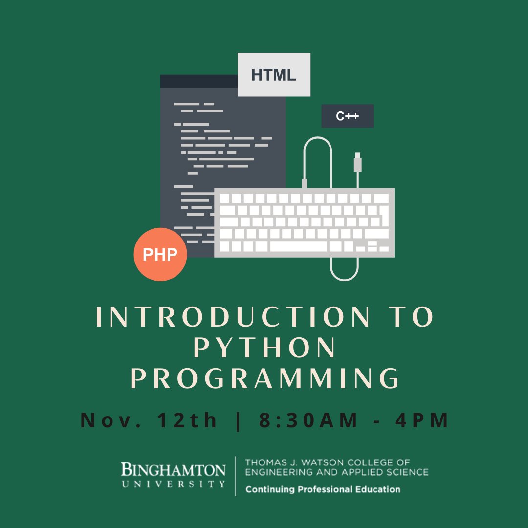 Binghamton Watson Industrial Outreach tweet media