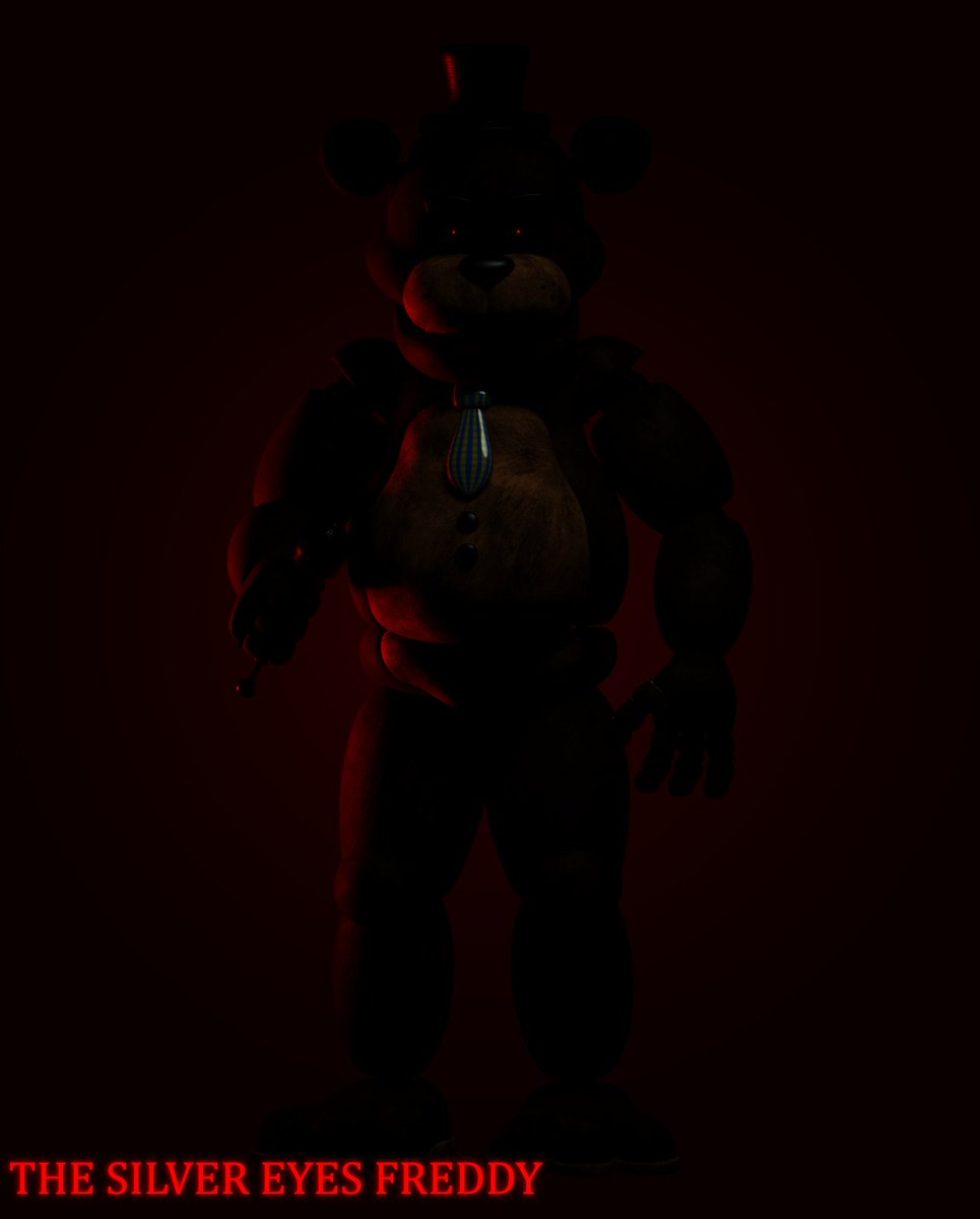 FNafbcp's tweet photo. and for our first showcase we have:
The Silver Eyes Freddy!
(please note that the models shown before their final release may change)

model by @therbayg (and the rest of the textures)
body and teeth textures by @flaviiusss https://t.co/mUEDJBkzNQ