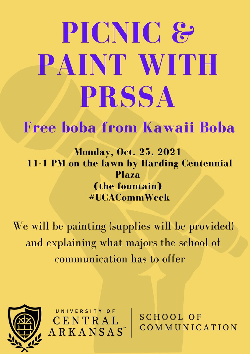 UCA PRSSA tweet media