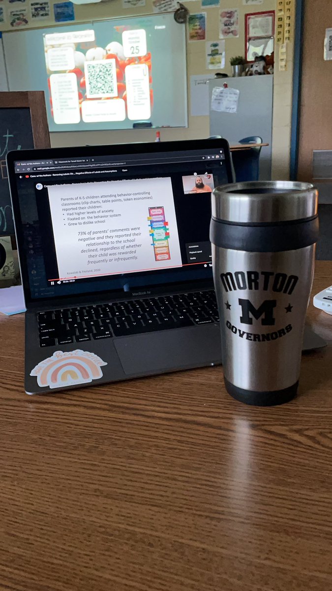 TeachwithMsT326's tweet photo. Thanks to my friend @alanaharveth I’m listening to a great Convo with the author with my morning coffee on my prep while grading. Great reminder for a teacher on a Monday morning. The power of perception is real. #removethelabels https://t.co/htcGbd0OLh