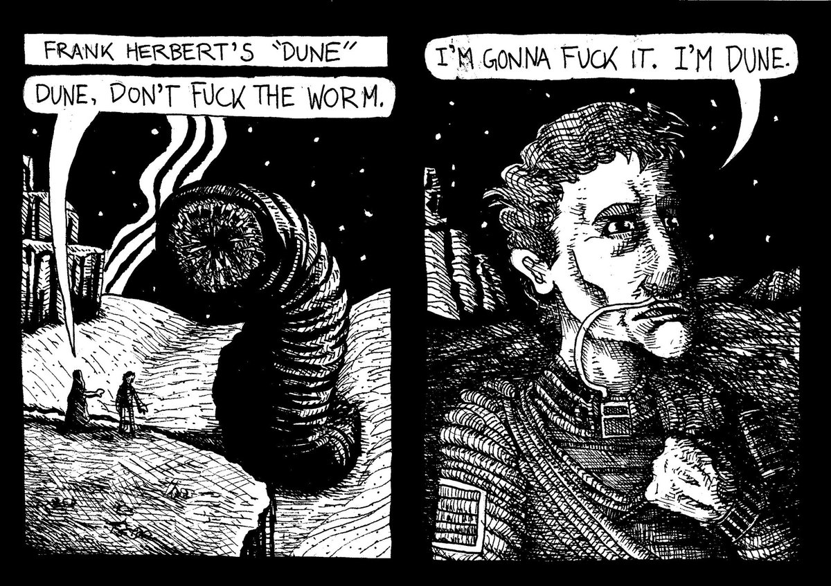 Tim Pool's 5-minute edition of Dune. https://t.co/wIdYIeLoWC 