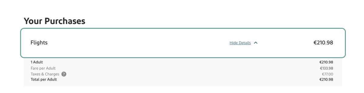 gleasain's tweet photo. @AerLingus 2 seats booked on the same flight at the same time but one changed an additional €18 admin fee - why? https://t.co/UApmojZcyK