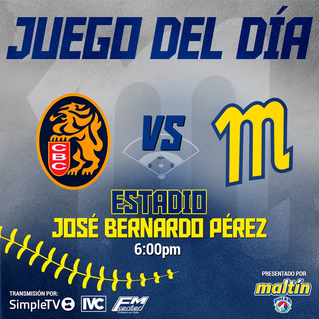 ¡A ganar el primero ante nuestro eterno rival! ⚓💪

Hoy enfrentamos por primera vez en esta temporada a <a href="/leones_cbbc/">Leones del Caracas</a> 

⏲ 6:00 p.m.
🏟 José Bernardo Pérez
📺 @SimpleTVVE y <a href="/IVCNetworksVE/">IVC Networks 🇻🇪</a> 
📻 Circuito FM Center.

#Magallanes #LVBP