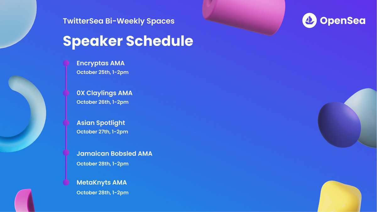 OpenSea tweet media