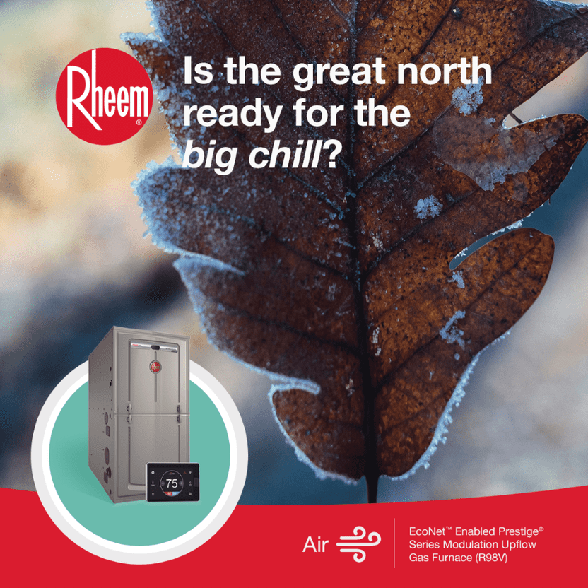 farley_inc's tweet photo. Canadians love to hang onto summer and wear shorts with their sweaters. But alas, we must let it go. It’s time to turn up the heat. Our Rheem Prestige Series Gas Furnace uses fuel efficiently and economically. It’s earned an ENERGY STAR rating for lowering utilities … https://t.co/8PZTZovF87
