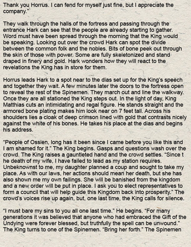 Harkventure's tweet photo. Oh my gosh it took me waaaaaaay too long to get back to this. Sorry all! Here is the conclusion of the Ossien story. Vote on how you'd like it to close! #twitterDnD #harkventure #intfic
Text Version here: https://t.co/1pI0Jucp6B https://t.co/0BFwTz3VLJ