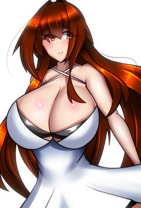 深夜になりましたが清楚なうちのましろちゃんを描きました!!!おやすみなさい|д゜) 