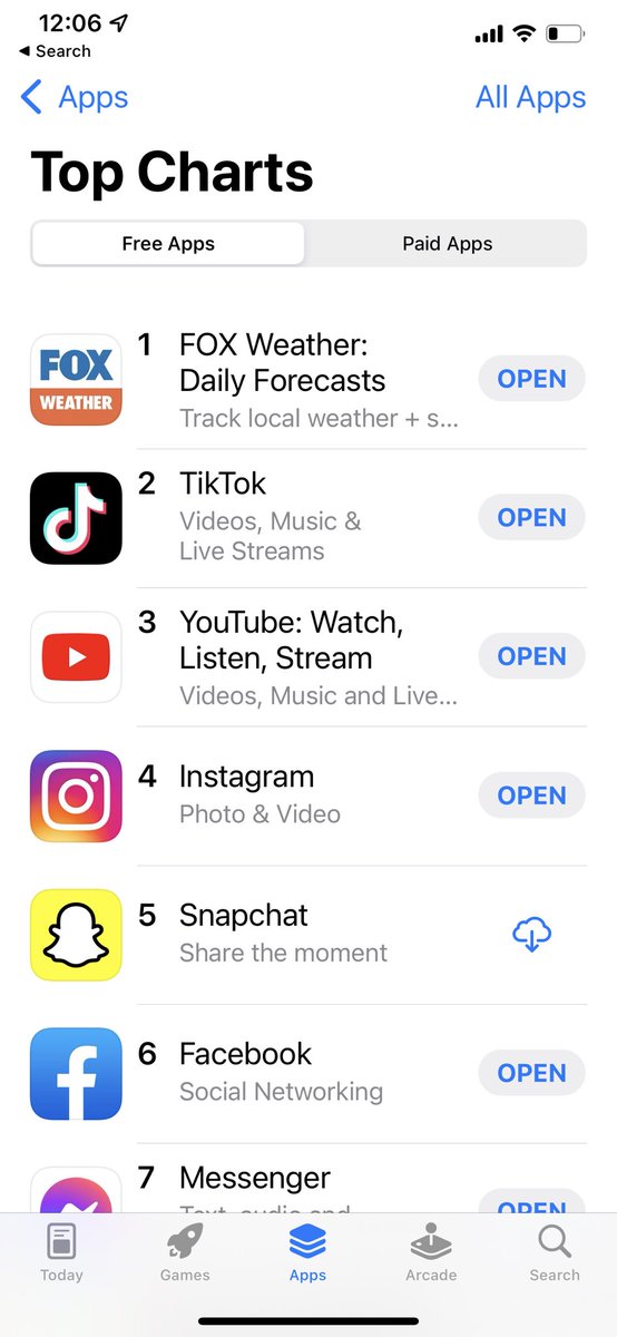 CCKaty82's tweet photo. So proud of the @foxweather team! We’re the #1 app in the Apple store today! #foxweather #betterweatherahead #weather https://t.co/bDKffYlsyg
