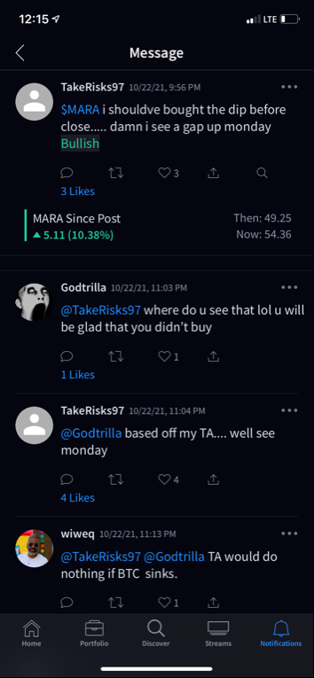 ProspersTa's tweet photo. $MARA are you not entertained ??😂😂😂 https://t.co/y53JsuGaBg