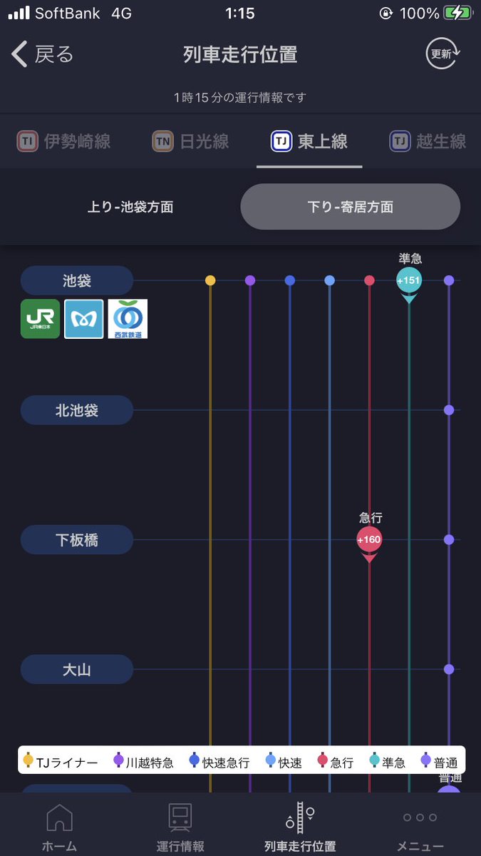 東武東上線 運行状況 3ページ目 今日現在 リアルタイム最新情報 ナウティス