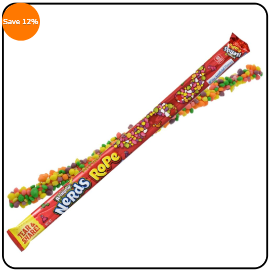 Nerds Ropes are tons of fun! These Rainbow Nerds Ropes are full of color and tasty Nerds Flavor! Rainbow crunchy Nerds are coating a tasty
bulkcandystore.com/nerds-ropes-ra…