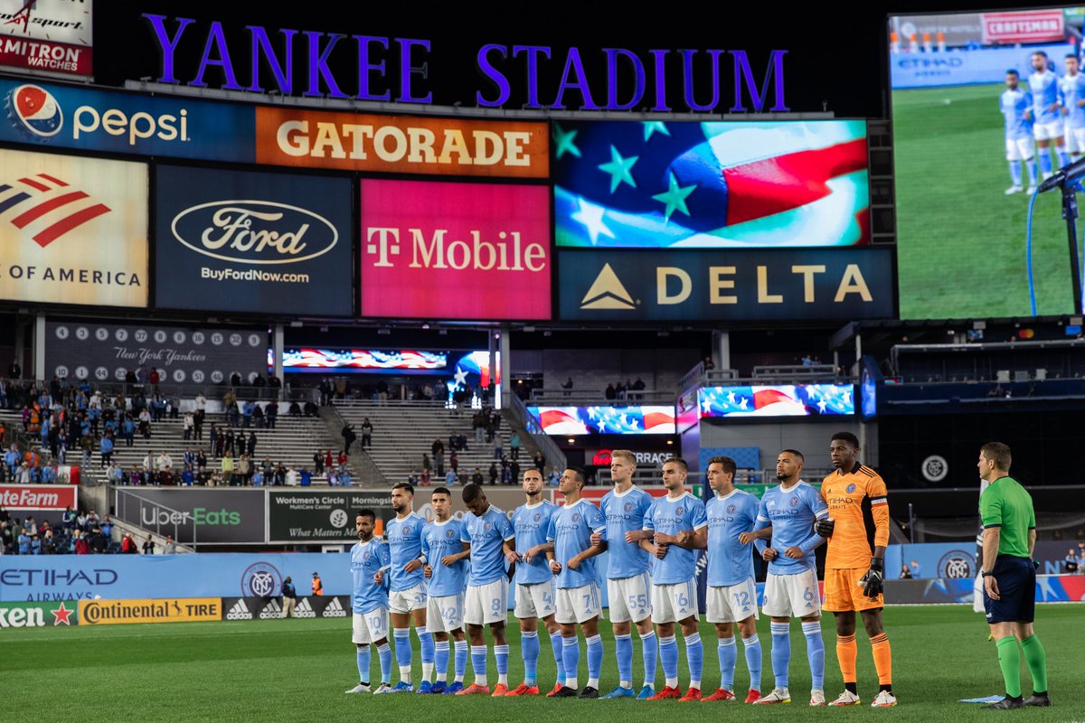 alfredo1008's tweet photo. 6-0 in front of our fans at home 🗽 team and fans showed out!  Keep pushing 💙there’s still work to be done! @NYCFC https://t.co/P0amOkmbdN