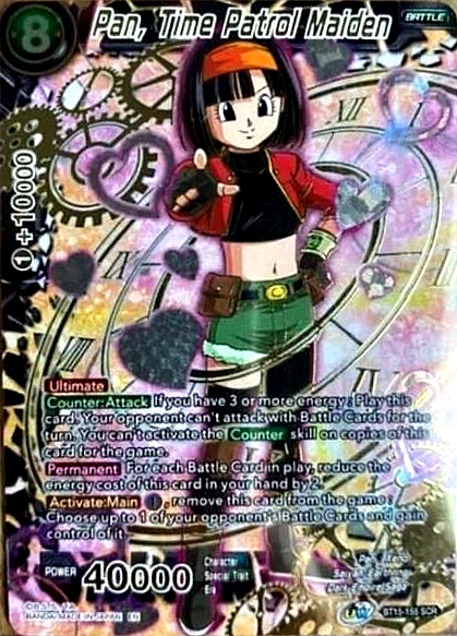 Pan, Time Patrol Maiden - Saiyan Showdown - Dragon Ball Super CCG