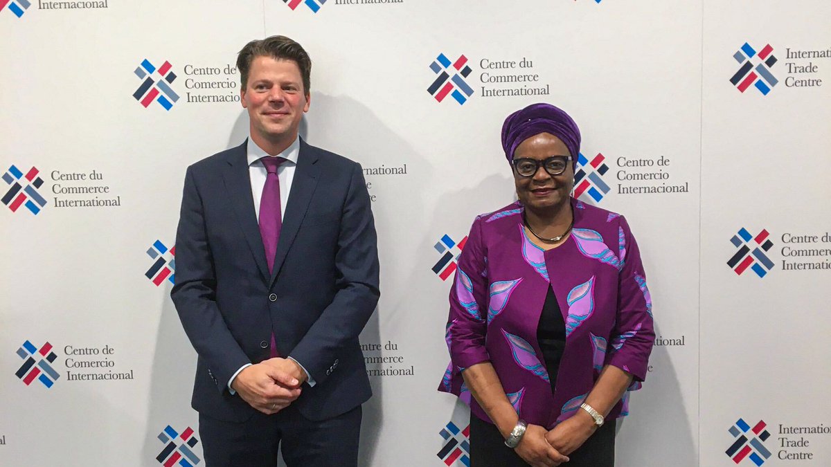 ITCNews Deputy Executive Director <a href="/tembo_dorothy/">Dorothy Tembo</a> met with CEO of the 🇳🇱-based Sustainable Trade Initiative <a href="/wensing_idh/">Daan Wensing</a> to explore

ℹ️ Synergy between ITC &amp; <a href="/IDHTrade/">IDH</a> to collaborate on sustainability, gender, agriculture and digital solutions in trade.