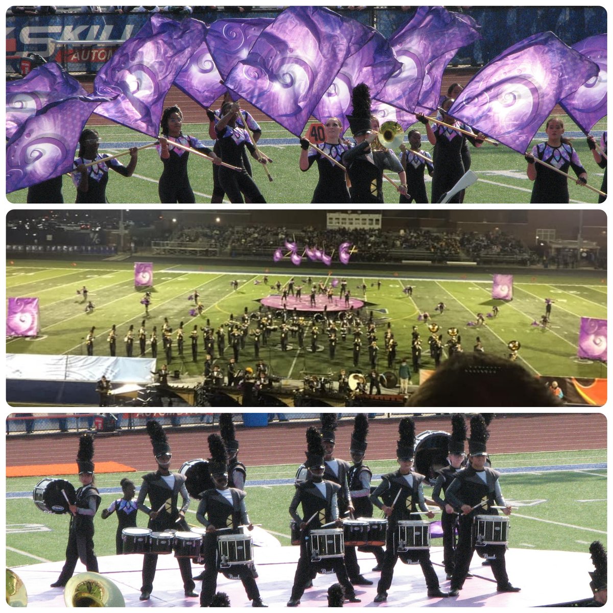 msdwarren's tweet image. Congrats @WCHS_Warriors #GoldBrigade Marching Band and Guard for finishing their season as #ISSMA Scholastic Class A State Runners-Up! They also placed 17th place at the #BandsofAmerica Super Regional on Friday!