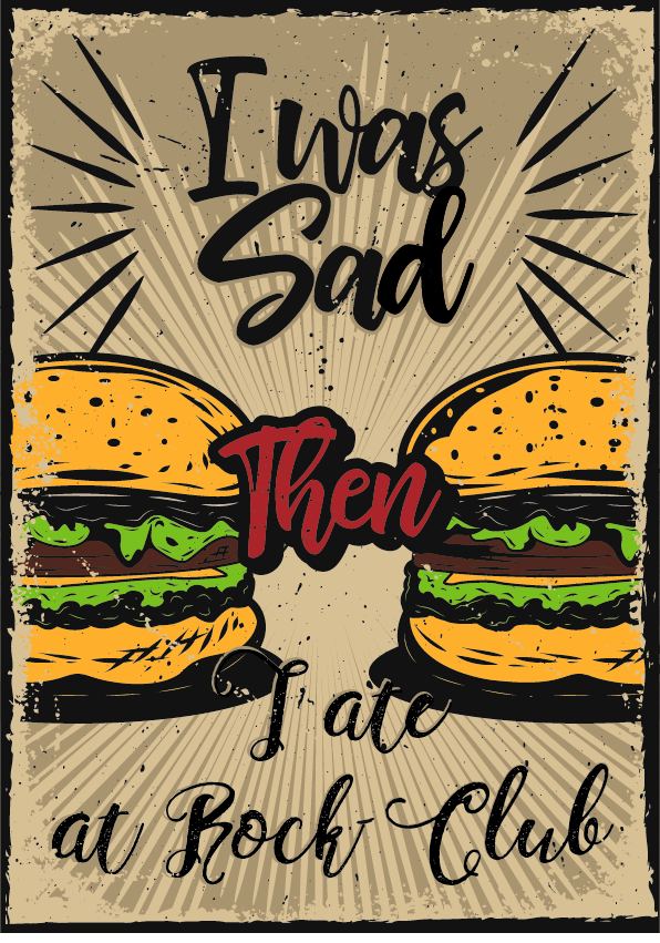 Don't be sad, you can eat at Rock Club this October 27th
🤘Rock n' Burgers 🤘
#food #burger #foodtruck #sffoodguide #latinfood