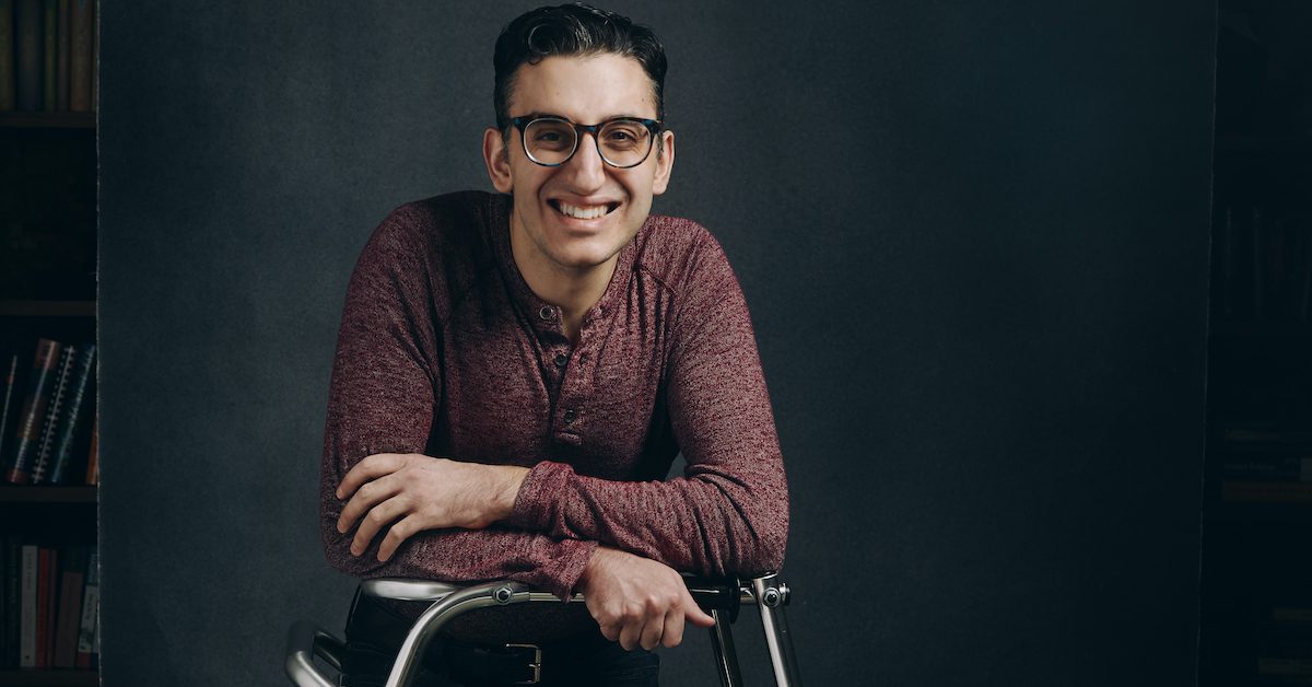 theatermania's tweet image. Actor and playwright @RyanJHaddad is the winner of the 2021 Paula Vogel Playwriting Award, presented by @vineyardtheatre → bit.ly/3noOQFW