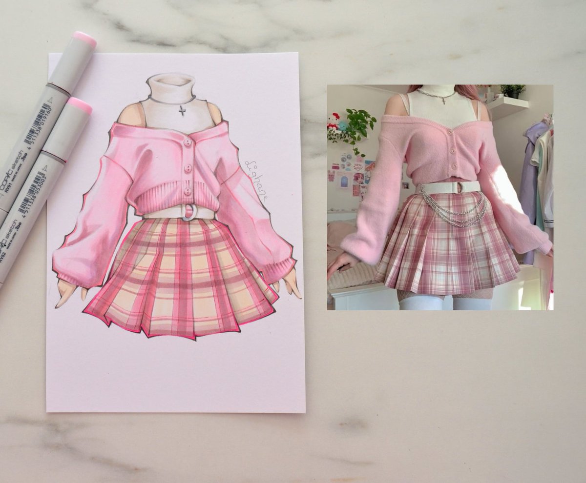 LighaneAndSkeld's tweet photo. Skirts - I just love them! And there are so many ways to combine them with cozy autumn gear like sweaters and knitwear! ❤

Which one is your favorite? 🙂 #pinterestinspiration #sketchpractice #lighane https://t.co/ZBmrEIn0i2